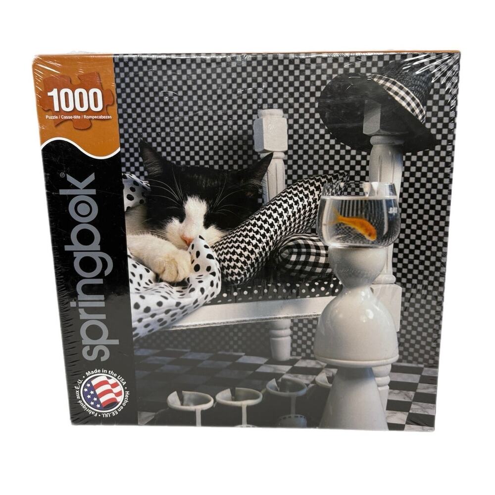 Springbok 1000 Piece Cat Puzzle Sealed